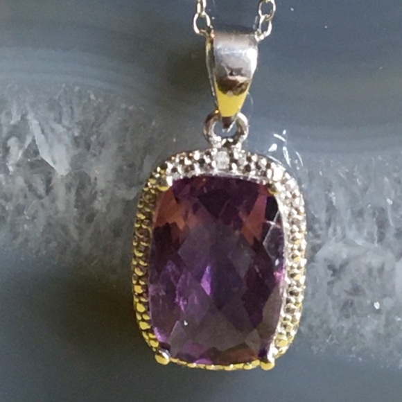 Amethyst necklace - Picture 8 of 8